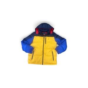 Polo Ralph Lauren Big Boys XL 18/20 Color Block Water Resistant Down Jacket Coat